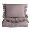 NG Baby Påslakan Spjälsäng Volang Dusty Pink