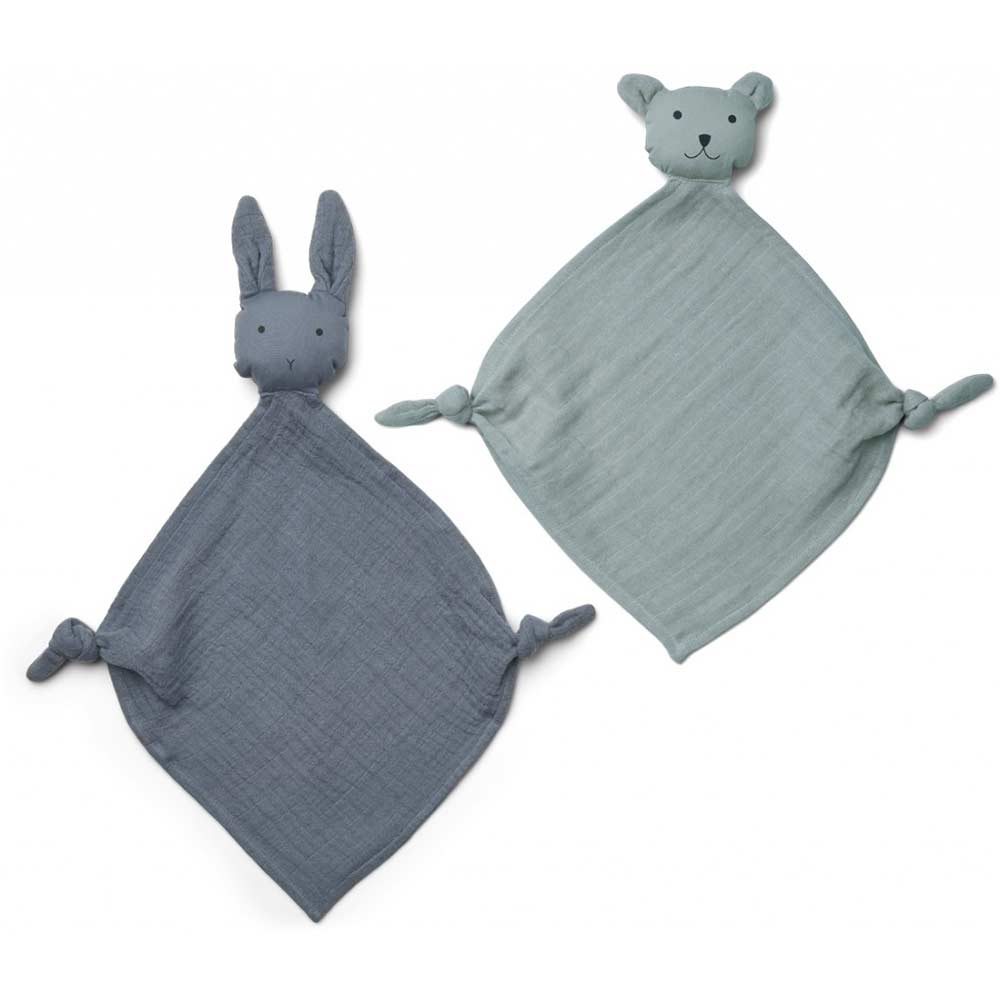 Liewood Yoko snuttefilt mini Blue mix