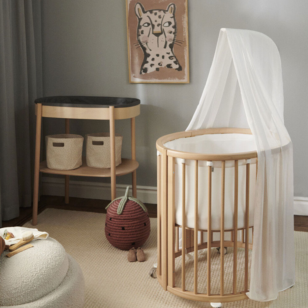 Stokke Sleepi Mini V3 spjälsäng Hazy Grey