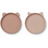 Liewood Olivia tallrikar 2-p Rose mix