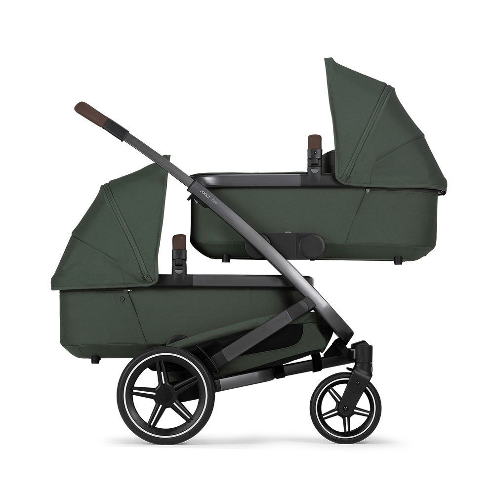 Joolz Geo3 tvillingvagn Forest green