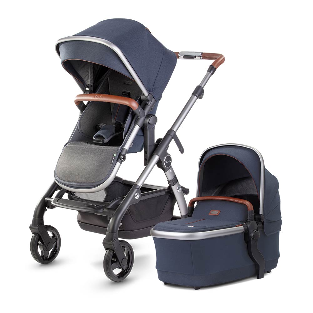 Silver Cross Wave Sittdel/liggdel Indigo