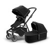 Thule Sleek barnvagn Midnight Black/Black
