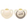 NUK for Nature napp latex 6-18m Creme