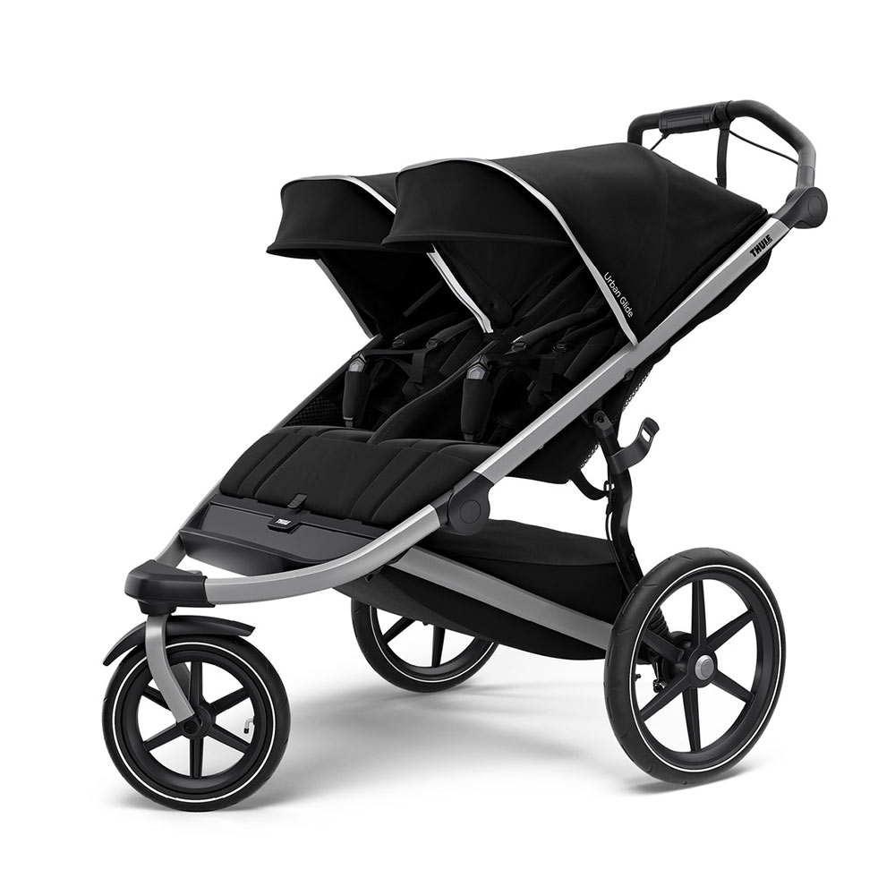 Thule Urban Glide2 Double joggingvagn Jet Black