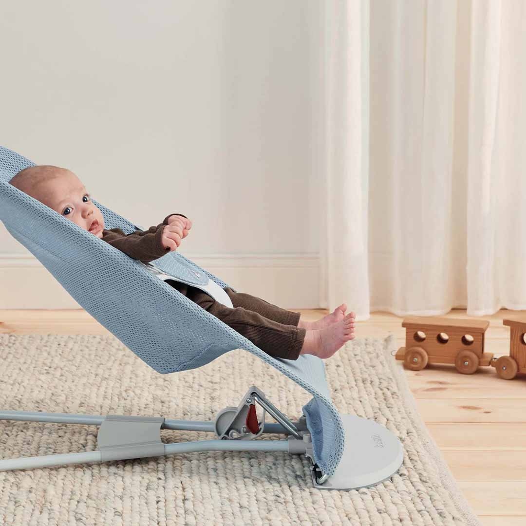 BabyBjörn Babysitter Balance Soft, Mesh, Himmelsblå