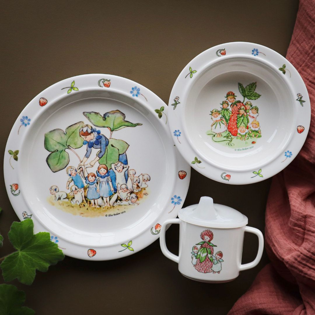 Rätt Start Elsa Beskow Blomsterbarn, Barnservis, 3-del