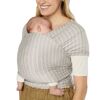 Ergobaby Aura Wrap bärsjal Grey Stripes