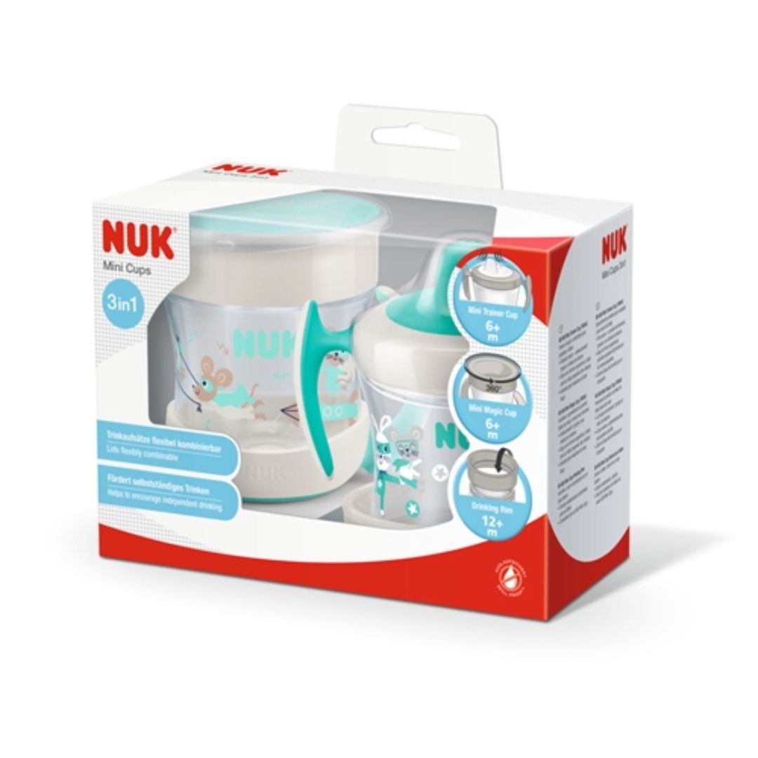 NUK startset mini muggar 3-i-1