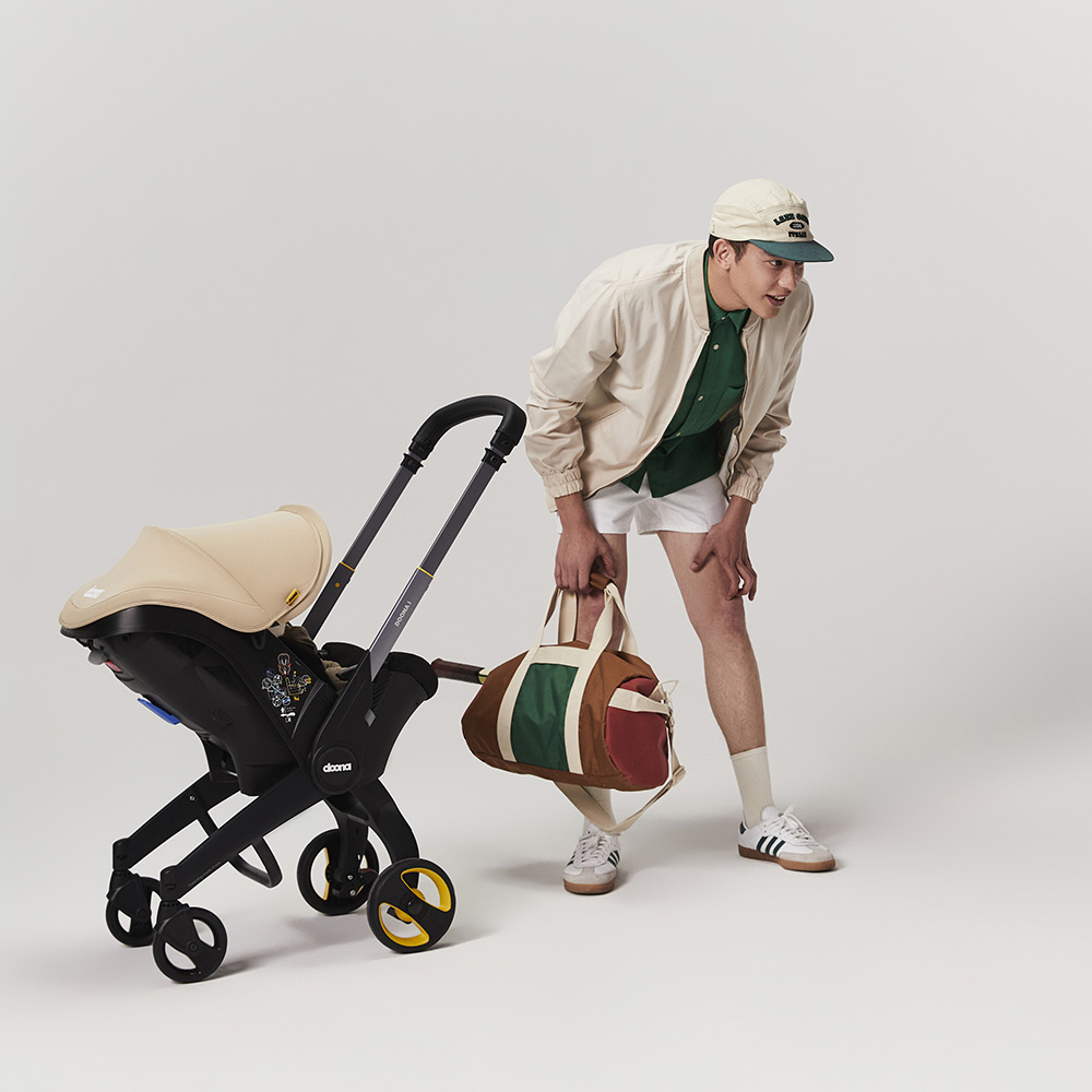 Doona i babyskydd Desert Green