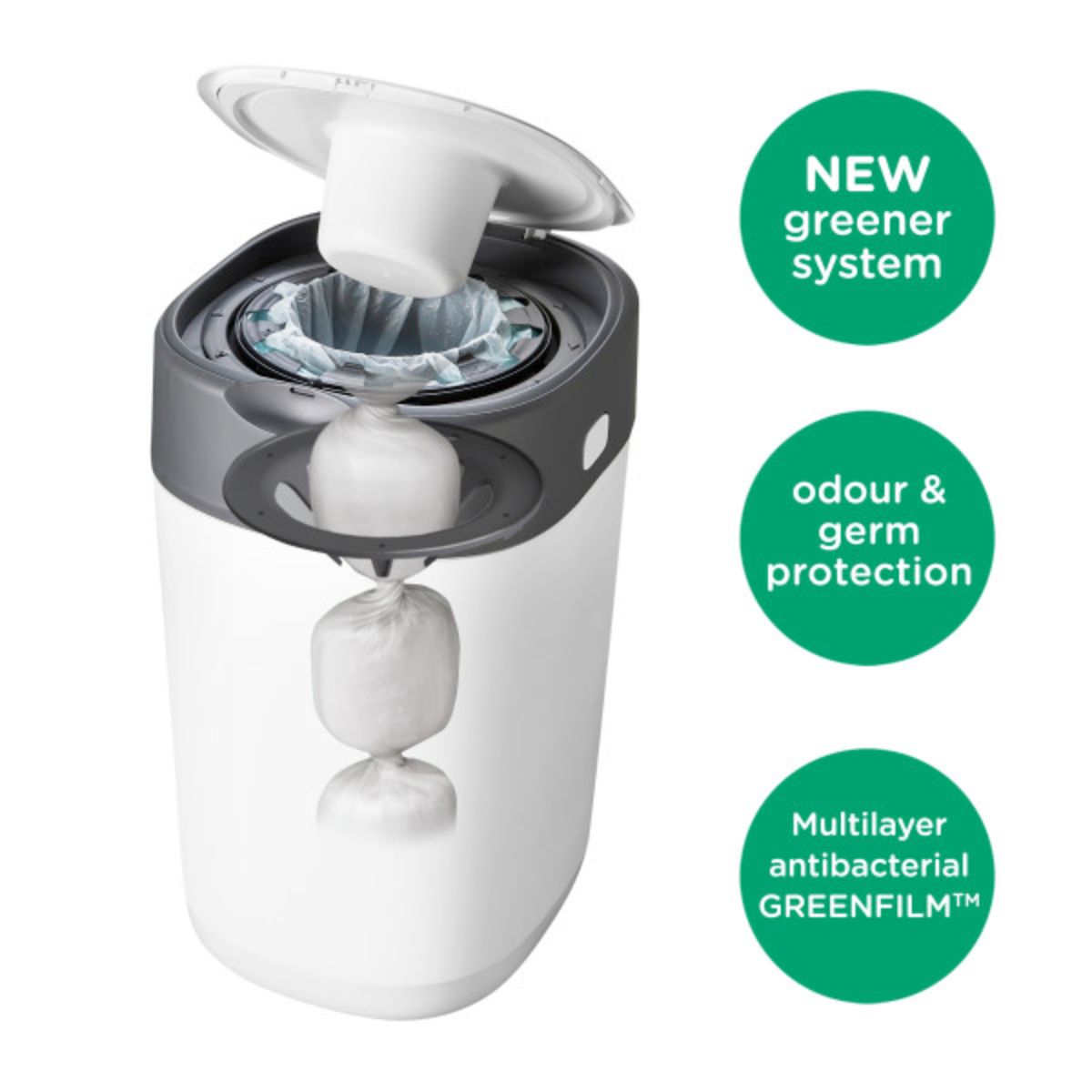 Tommee Tippee blöjhink Sangenic Twist & Click White