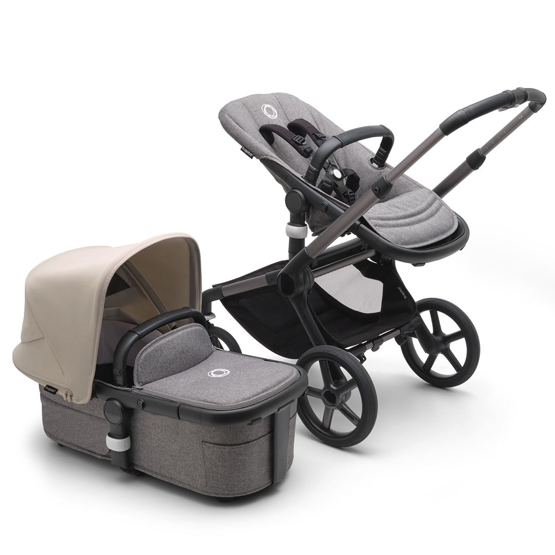 Bugaboo Fox 5 duovagn Desert Taupe