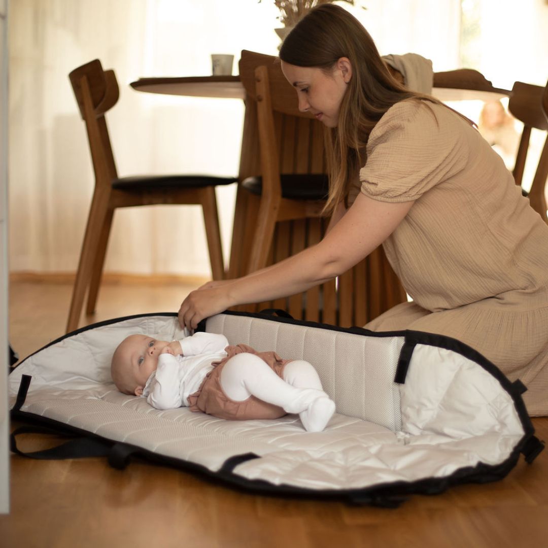 EasyGrow babynest/mjuklift Favn Black